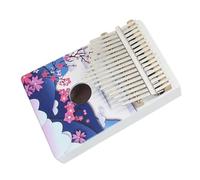 Colore Kalimba 17 Tasti Pianoforte Portatile In Legno Per Principianti Strumento Kalimba Dipinto Kalimba Strumento Musicale (Color : 05)