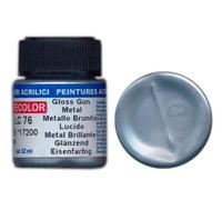 Colore LifeColor LC76 basic gloss gun metal