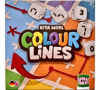 Colore Lines Spiel Das Gioco per Famiglie Apprendimento D'Azzardo Dadi Contare