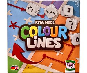 Colore Lines Spiel Das Gioco per Famiglie Apprendimento D'Azzardo Dadi Contare