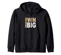 Colore Marrone Chiaro Dream/Win Big Tan Graphic Felpa con Cappuccio