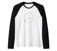 Colore Marrone Chiaro Il Momento Perfetto Grafica abbronzata Maglia con Maniche Raglan
