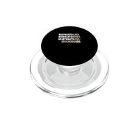 Colore marrone chiaro L'anima ha bisogno di una grafica color marrone chiaro PopSockets PopGrip per MagSafe