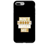 Colore marrone chiaro Nobody Dope As Me Tan Graphic Custodia per iPhone 7 Plus/8 Plus