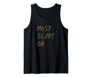 Colore Marrone La Maggior Parte ha dormito sulla Grafica Marrone Canotta