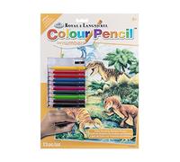 Colore matita di numero Kit 8-3/4"X 11-3/4"-dinosauri giorno