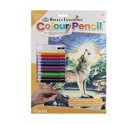Colore Matita di Numero Kit 8-3/4 "X 11-3/4"-Lupi di Flusso