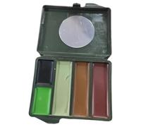 Colore mimetico - Colore del trucco, colore del viso nascosto | Vernice per trucco occultamento, vernice mimetica, vernice per il viso di caccia, trucco mimetico