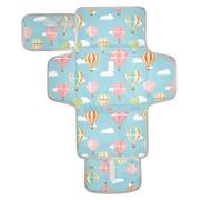 Colore Mongolfiera Stile Classico Riutilizzabile Lavabile Fasciatoio Pad con Tasca Tessuto Pannolino Mat Fasciatoio Fasciatoio Bambino Stazione di Viaggio Kit