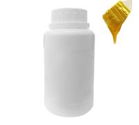 Colore oro liquido: 200 g/500 g di colore oro, liquido per artigianato oro a base d'acqua | Liquido per vernice dorata multifunzione a base d'acqua, efficiente e super luminoso per metallo