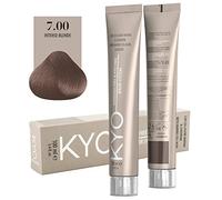 Colore per capelli 100ml + ossigeno 150 ml by kyo, AMMONIA FREE E PPD FREE con collagene Marino e cheratina (7.00 Biondo)