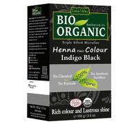 Colore per capelli all'henné della Valle dell'Indo Nero - 100 g