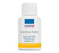 Colore per resina da colata GLOREX, 20 ml, giallo | Pigmento colorante liquido per colorare la resina destinata a opere d’arte e gioielli, codice articolo 6 2101 600