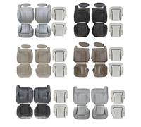 Colore personalizzato Sostituzione Sedile Anteriore Coprisedili Cuscino in Schiuma Fit per Chevy Silverado Tahoe Suburban GMC Sierra 1999 2000 2001 2002 Anteriore Inferiore Superiore Posteriore Medio
