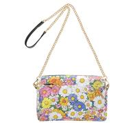 Colore Pittura A Olio Sentimento Margherite Moda Crossbody Borse Per Le Donne Piccolo Vegano Pelle Delle Donne di Modo Borse Impermeabile Borsa A Tracolla