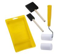 Colore Roller Parete Pittura a colori - Kit di pittura Edger Combinato | Pittura della spazzola del rullo del bordo | Pittura Mini Edger Kit Roller Combo con vasca colorata | Cutter per bordi di cor