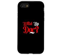 Colore rosso Che cosa fare? Grafica rossa Custodia per iPhone SE (2020) / 7/8