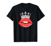 Colore Rosso Royal Kiss Red Graphic Maglietta