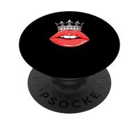 Colore rosso Royal Kiss Red Graphic PopSockets PopGrip Adesivo