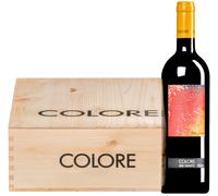 Colore Rosso Toscana IGT 2020 3 bottiglie in cassetta di legno 2,25 l
