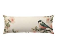 Colore Senape Cuscino per Dormire Laterale 50x150 Animale Cuscino Lungo per Dormire Lateralmente, Cuscini per il Collo, per Gravidanza e Sostenere la Maternità, Velluto Federe Cuscini Letto w0-710