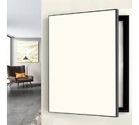 Colore Solido Mascheramento Pannello Interruttore Appeso Pittura, Coperchio Della Scatola Dell'interruttore Verticale per Nascondere la Scatola dei Fusibili(White,60 * 70cm/23.6 * 27.5in)
