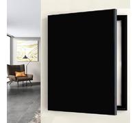 Colore Solido Mascheramento Pannello Interruttore Appeso Pittura, Coperchio Della Scatola Dell'interruttore Verticale per Nascondere la Scatola dei Fusibili(Black,60 * 70cm/23.6 * 27.5in)