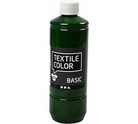 Colore tessile, verde erba, 500ml