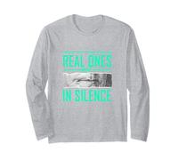 Colore Verde Acqua Chiaro Say Less Real Ones Light Teal Aqua WT Maglia a Manica