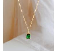 Colore Verde Choker Zircone Geometrico per Regalo - Made in Cina