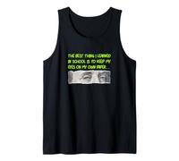 Colore Verde Occhi sulla Tua Carta Grafica Verde Canotta