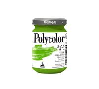 Colore vinilico Polycolor vasetto 140 ml verde giallastro Maimeri -