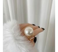 Colore vintage Metallo Hollow Esagerazione Anelli Finger Anelli Grandi Perle Anelli per Le Donne Ragazze Regalo Del Partito Gioielli di Moda