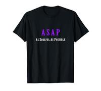 Colore Viola Il più Soulful Possibile Grafica Viola Maglietta