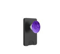 Colore viola Stampa modello moderno amanti del viola PopSockets PopWallet per MagSafe