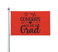 Colore Vivido Bandieraes Dell'Individualità 90X150Cm Congrats You Did It Grad Bandieras Pirati All'Aperto Bandierine Per Cortile, Decorazione Domestica, Barca