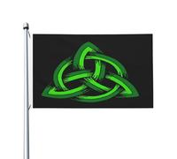 Colore Vivido Bandierine 90X150Cm Norse Mythology Viking Trinity Knot Bandieras Pirati Poliestere Bandieras Da Giardino Per Cortile, Feste, La Fattoria All'Aperto