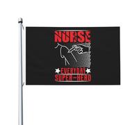 Colore Vivido Bandierine 90X150Cm Nurse Everyday Super-Hero Bandieras Pirati Piccola Bandieras Da Giardino Per Cortile, La Fattoria All'Aperto, Feste