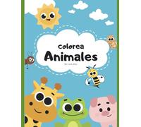 Colorea animales: De 3 a 6 años