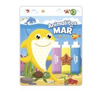 COLOREA CON PUNTOS - Animalitos del mar