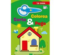 Colorea, corta y pega. En casa: 14