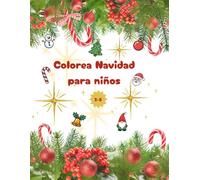 Colorea en Navidad: Libro para Colorear de Navidad