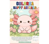 Colorea Happy Animals: Relajación y Diversión para todas las edades