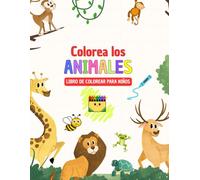 Colorea los Animales: Libro de colorear para niños