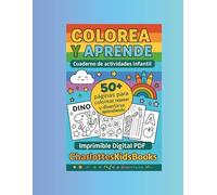 Colorea y Aprende: Cuaderno de actividades para niños de 3 a 6 años