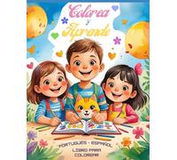 Colorea y Aprende: Libro de colorear bilingüe Portugués-Español para niños