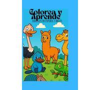 Colorea y Aprende: Nombres de animales en español e inglés