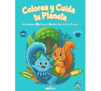 Colorea y Cuida tu Planeta: Actividades Montessori Sostenibles de 3 a 8 años