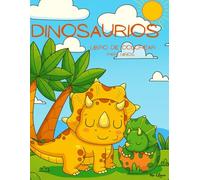 Colorea y diviértete con Dinosaurios: Cuaderno para colorear Dinosaurios pintar animales jurásicos en paisajes alucinantes