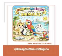 "Colorea y Diviértete con los Animales"